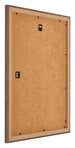 Mura MDF Bilderrahmen 70x90cm Nussbaum Dunkel Rucksteite Schrag | Yourdecoration.de