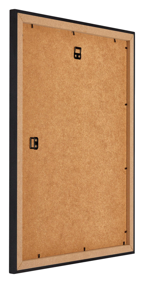 Mura MDF Bilderrahmen 70x90cm Schwarz Gemasert Rucksteite Schrag | Yourdecoration.de