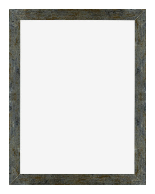 Mura MDF Bilderrahmen 75x100cm Blau Gold Meliert Vorne | Yourdecoration.de