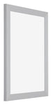 Mura MDF Bilderrahmen 75x100cm Silber Matt Vorne Schrag | Yourdecoration.de