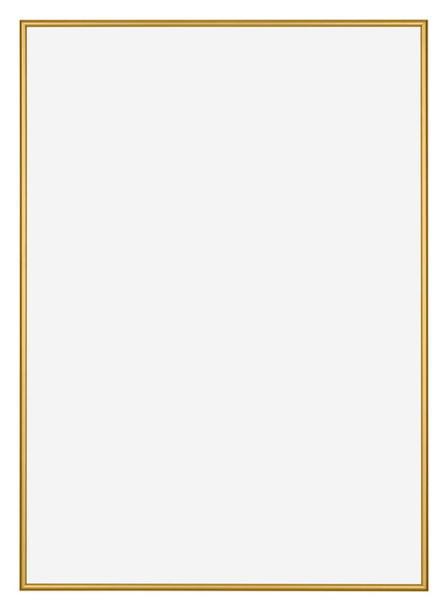 New York Aluminium Bilderrahmen 20x28cm Gold Glanz Vorne | Yourdecoration.de