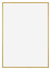 New York Aluminium Bilderrahmen 20x28cm Gold Glanz Vorne | Yourdecoration.de