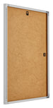 New York Aluminium Bilderrahmen 20x28cm Silber Matt Rucksteite Schrag | Yourdecoration.de
