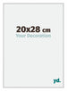 New York Aluminium Bilderrahmen 20x28cm Silber Matt Vorne Messe | Yourdecoration.de