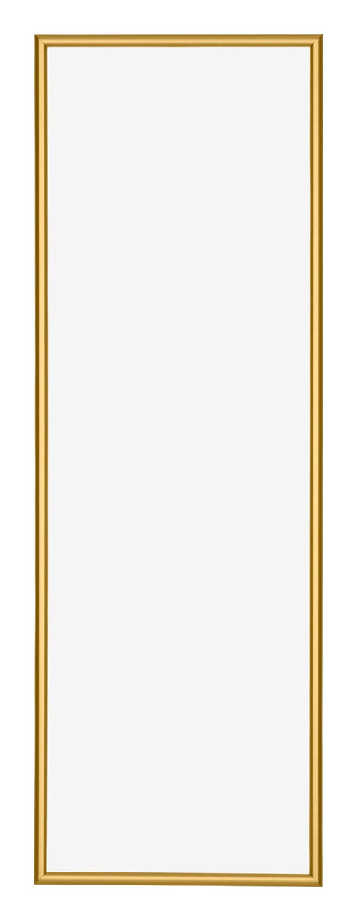 New York Aluminium Bilderrahmen 20x60cm Gold Glanz Vorne | Yourdecoration.de