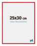 New York Aluminium Bilderrahmen 25x30cm Rot Ferrari Vorne Messe | Yourdecoration.de
