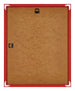 New York Aluminium Bilderrahmen 28x35cm Rot Ferrari Rucksteite | Yourdecoration.de