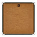 New York Aluminium Bilderrahmen 30x30cm Mercury Struktur Rucksteite | Yourdecoration.de