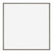 New York Aluminium Bilderrahmen 30x30cm Mercury Struktur Vorne | Yourdecoration.de