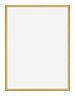 New York Aluminium Bilderrahmen 30x40cm Gold Glanz Vorne | Yourdecoration.de