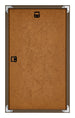 New York Aluminium Bilderrahmen 30x50cm Nussbaum Struktur Rucksteite | Yourdecoration.de