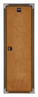 New York Aluminium Bilderrahmen 33x98cm Nussbaum Struktur Ruckseite | Yourdecoration.de