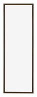 New York Aluminium Bilderrahmen 33x98cm Nussbaum Struktur Vorne | Yourdecoration.de
