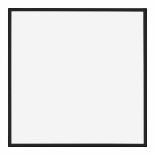 New York Aluminium Bilderrahmen 35x35cm Schwarz Matt Vorne | Yourdecoration.de