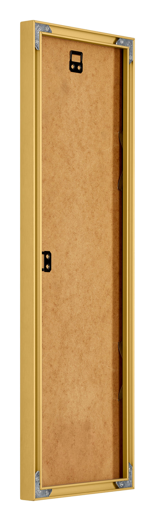 New York Aluminium Bilderrahmen 37 5x98cm Goldglanz Ruckseite Schrag | Yourdecoration.de