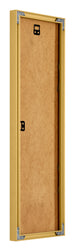 New York Aluminium Bilderrahmen 37 5x98cm Goldglanz Ruckseite Schrag | Yourdecoration.de