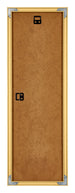 New York Aluminium Bilderrahmen 37 5x98cm Goldglanz Ruckseite | Yourdecoration.de