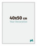 New York Aluminium Bilderrahmen 40x50cm Silber Matt Vorne Messe | Yourdecoration.de