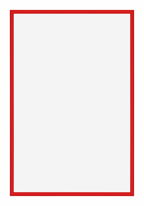 New York Aluminium Bilderrahmen 40x60cm Rot Ferrari Vorne | Yourdecoration.de