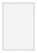 New York Aluminium Bilderrahmen 40x60cm Silber Matt Vorne | Yourdecoration.de