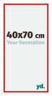 New York Aluminium Bilderrahmen 40x70cm Rot Ferrari Vorne Messe | Yourdecoration.de