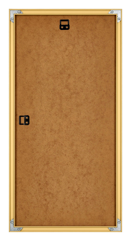 New York Aluminium Bilderrahmen 45x80cm Gold Glanz Rucksteite | Yourdecoration.de