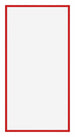 New York Aluminium Bilderrahmen 45x80cm Rot Ferrari Vorne | Yourdecoration.de