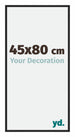 New York Aluminium Bilderrahmen 45x80cm Schwarz Matt Vorne Messe | Yourdecoration.de