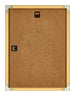 New York Aluminium Bilderrahmen 48x64cm Goldglanz Ruckseite | Yourdecoration.de