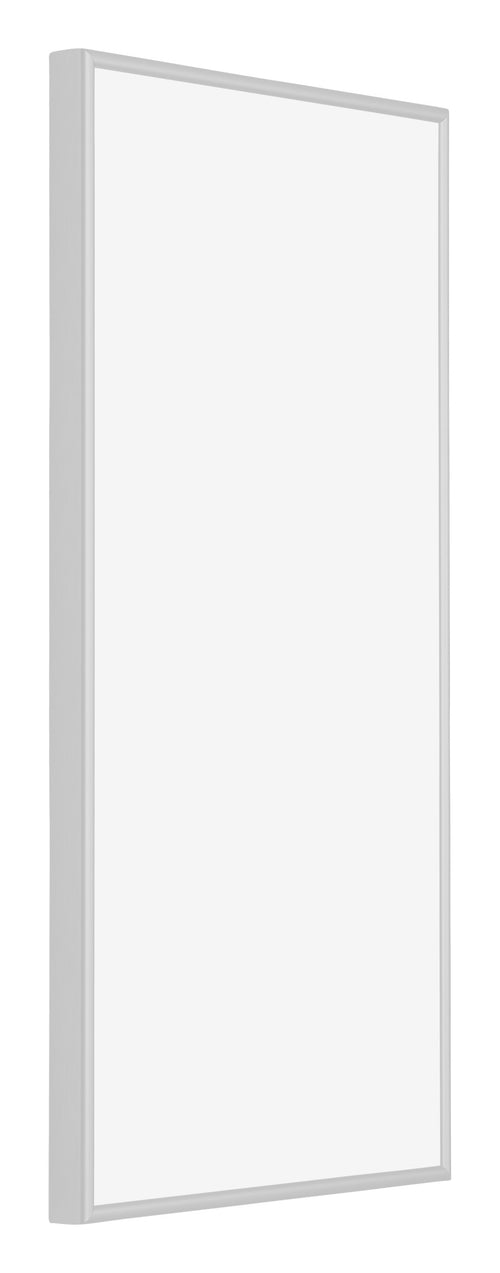 New York Aluminium Bilderrahmen 50x100cm Silber Matt Vorne Schrag | Yourdecoration.de