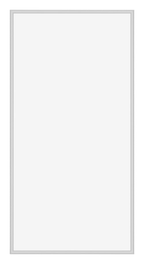 New York Aluminium Bilderrahmen 50x100cm Silber Matt Vorne | Yourdecoration.de