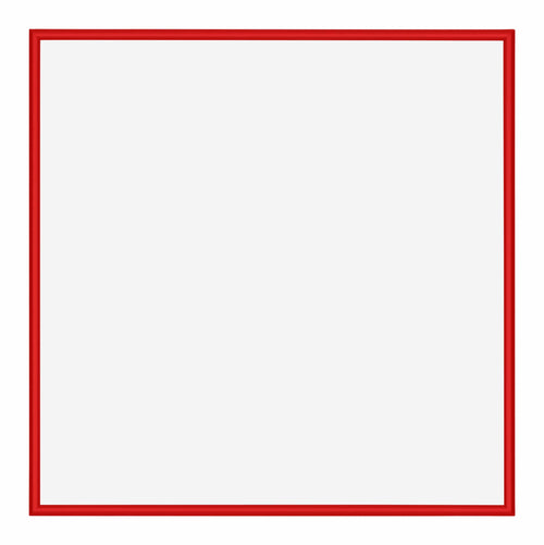 New York Aluminium Bilderrahmen 50x50cm Rot Ferrari Vorne | Yourdecoration.de