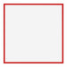 New York Aluminium Bilderrahmen 50x50cm Rot Ferrari Vorne | Yourdecoration.de