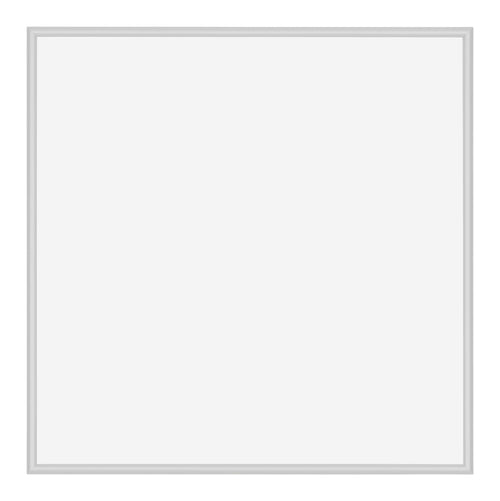 New York Aluminium Bilderrahmen 50x50cm Silber Matt Vorne | Yourdecoration.de