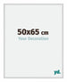 New York Aluminium Bilderrahmen 50x65cm Silber Matt Vorne Messe | Yourdecoration.de