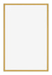 New York Aluminium Bilderrahmen 50x75cm Goldglanz Vorne | Yourdecoration.de