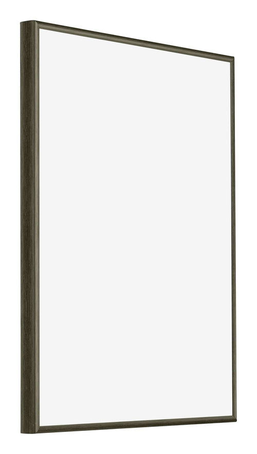 New York Aluminium Bilderrahmen 55x65cm Mercury Struktur Vorne Schrag | Yourdecoration.de