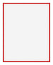 New York Aluminium Bilderrahmen 56x71cm Rot Ferrari Vorne | Yourdecoration.de