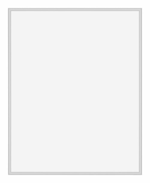 New York Aluminium Bilderrahmen 56x71cm Silber Matt Vorne | Yourdecoration.de