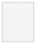 New York Aluminium Bilderrahmen 56x71cm Silber Matt Vorne | Yourdecoration.de