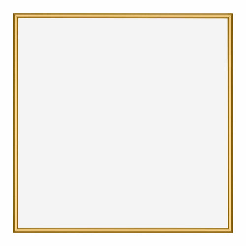 New York Aluminium Bilderrahmen 60x60cm Gold Glanz Vorne | Yourdecoration.de