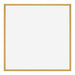 New York Aluminium Bilderrahmen 60x60cm Gold Glanz Vorne | Yourdecoration.de