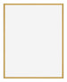 New York Aluminium Bilderrahmen 60x70cm Gold Glanz Vorne | Yourdecoration.de