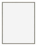 New York Aluminium Bilderrahmen 60x70cm Mercury Struktur Vorne | Yourdecoration.de
