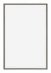 New York Aluminium Bilderrahmen 62x93cm Mercury Struktur Vorne | Yourdecoration.de
