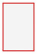 New York Aluminium Bilderrahmen 62x93cm Rot Ferrari Vorne | Yourdecoration.de