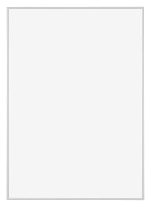 New York Aluminium Bilderrahmen 70x100cm Silber Matt Vorne | Yourdecoration.de