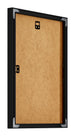 New York Aluminium Bilderrahmen 75x100cm Schwarz Matt Rucksteite Schrag | Yourdecoration.de