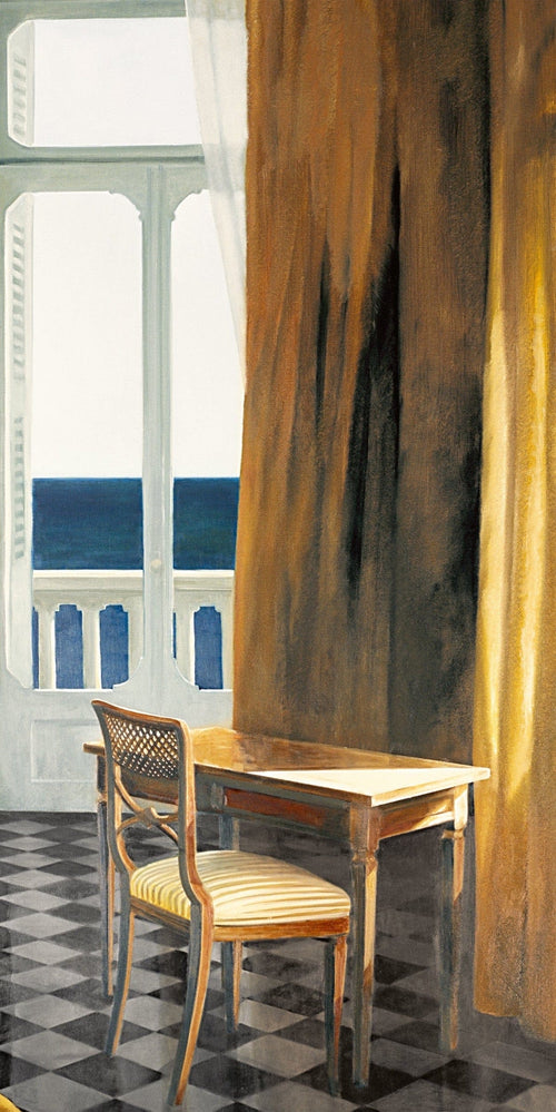 PGM HVG 04 Henning von Gierke Interieur mit Sonne und Meer II Kunstdruck 50x100cm | Yourdecoration.de