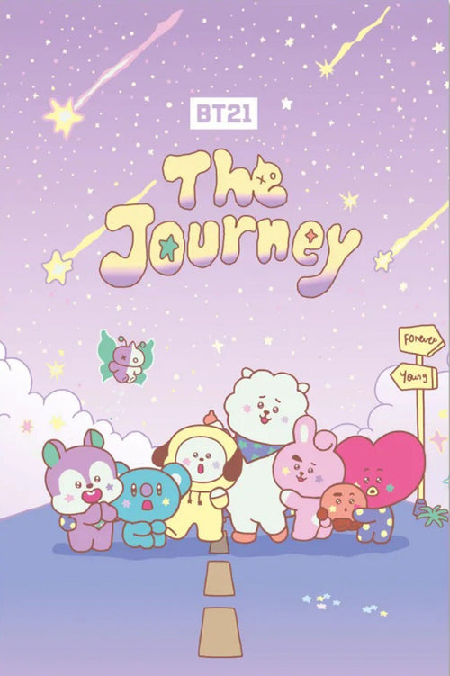 Poster Bt21 The Journey 61x91 5cm Grupo Erik GPE5920 | Yourdecoration.de